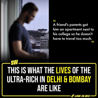 The lives of India’s super-rich are both intriguing and unbelievable. ‘Fabulous Lives vs Bollywood Wives’ has shown that to us in some detail, but the real extent of how high-profile their daily lives are, is straight out of a book.

@parulrajwanshi 

#SWEditDesk

[ Delhi, Mumbai, Lifestyle Differences, Middle Class ]