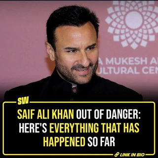 Bollywood actor Saif Ali Khan was injured in a shocking burglary at his Bandra residence. The late-night incident left the actor with multiple stab wounds, including severe spinal injuries, as he tried to intervene during a confrontation with an intruder. With a suspect in custody and investigations underway, tap the link in bio to read the full story and the recent updates about the case.

✍️: @notsopreet

[Saif Ali Khan, Bandra, Bollywood, Kareena Kapoor Khan]

#SWEditDesk