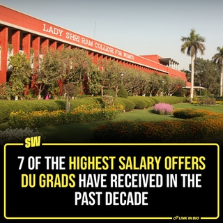 Delhi University is one of the most premier educational institutions in our country and in fact, the world. The education quality and faculty are usually excellent, and if you continue to work on your grades as well as personal growth, you’re pretty much guaranteed a job offer at the end of your degree. Not to mention, the fee for the actual degree is generally affordable, so the return on investment can very well be satisfactory.

So, we’ve compiled a list of some of the highest salaries of DU grads, cos let’s be honest Delhi Uni kids do have it pretty good (and we get why desi parents want their kids to attend the university as well). 

Click the Link in Bio to have a look!

#SWEditDesk #DU #DelhiUniversity

✍: @quaintharshita