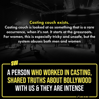 Note: This article is written by a former Production Manager, who worked in the industry for a year.

"After getting to work in the system, and closely watching how it functions, I can tell you it's not always dreamlike, it's rarely dreamlike. You work hard to push past the biases and flaws, thinking that you made it, but it can all be taken away in a jiffy. Because again, the space thrives on power. That's true for the entire world, but it's particularly true for the film industry, because there are no rules there. And without rules, the world becomes a weirder, more scarier place. 

Don't get me wrong, if you make it, it could be the best thing ever. However, it's important to take the rosy-glasses off every once in a while to see things as they are. For instance, here are some industry truths that I discovered after getting into the system." 

Click the link in the bio to read more.

#SWEditDesk
