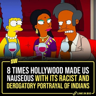 When you look at how Indians are represented in Hollywood films, these things stand out. A land of bold colours amid the sepia-toned frames, a cacophony of strange noises, and more often than not a lens that romanticizes poverty under the garb of Indian charm. But hey, it is Hollywood we are talking about. This is just the tip of the iceberg that shows how the Hollywood lens views Indians. There have been multiple instances where Hollywood movies and shows have been racist and even derogatory towards Indians.
And we have some examples, tap the link in our bio to read all about it!