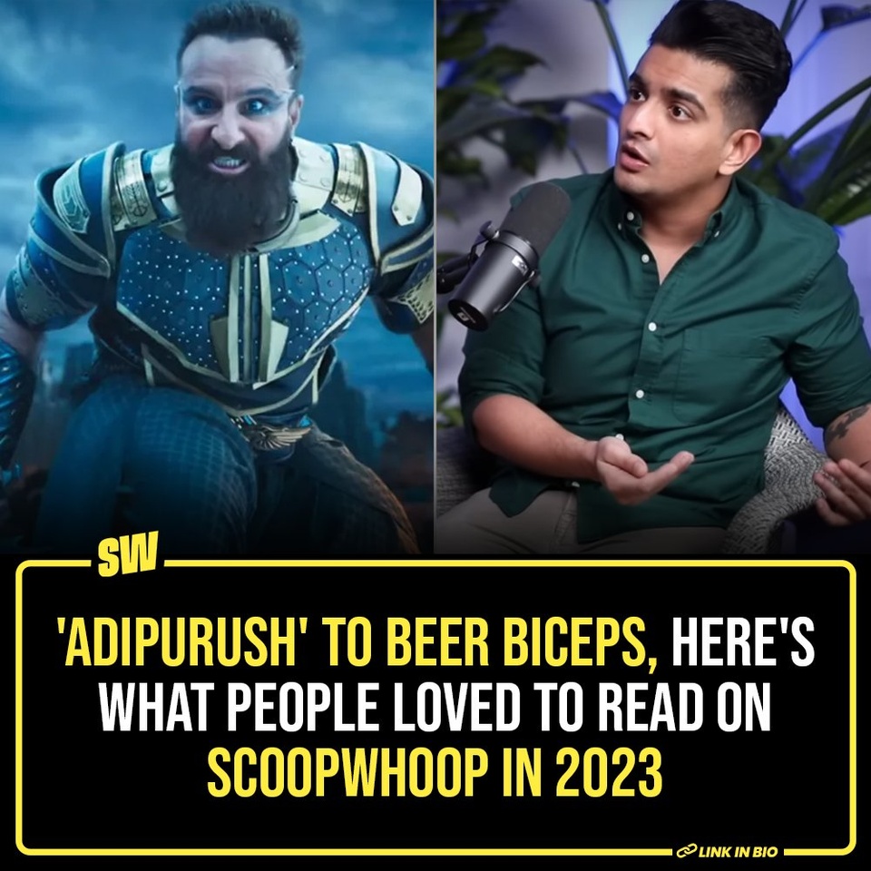 2023 was a rollercoaster ride and now that it’s over, we have concluded a list of the most-read articles that intrigued our readers last year. From sarcastic to the ones with meaningful messages, our audience loved to read these and hence, we decided to go through these pieces once again, for the last time. Click the link in the bio to read more. 

#SWTrends
