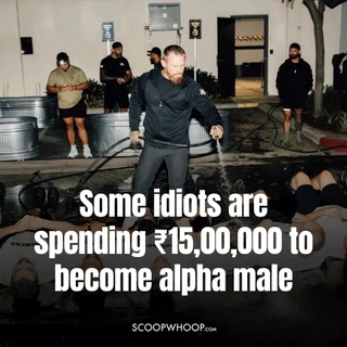 $18K is equal to 15 lakh rupees. Just putting it out there. Not that you couldn’t have done the calculation yourself. Anyway, men are paying close to 15 lakh rupees to “become the husband, father and man that you respect and admire”, because obviously. If a man hasn’t been able to figure this out in decades of living on planet Earth, of course it makes sense to pay another guy to teach him.

#SWEditDesk