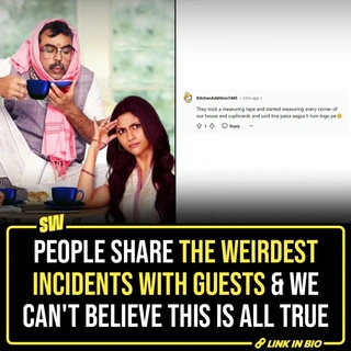 Ever had an annoying guest over whose presence left you irritated, confused, or even scarred? We all have. Check out some hilarious experiences shared by Indian Redditors that are having us in splits.

✍️: @parulrajwanshi

[ Comedy , Humour , Indian guest , Reddit ]

#SWEditDesk