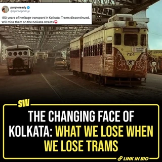 As someone who has spent considerable time in Kolkata and Trams, I can connect with the mourning sentiments of the residents.

Goodbye, old friend.

@notsopreet 

#SWEditDesk