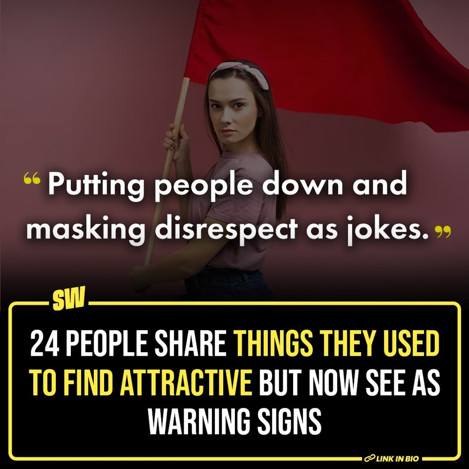 We've all found ourselves attracted to traits that we later realised are toxic or, at the very least, problematic. For instance, a charismatic person can sometimes turn out to be non-commital or a serial cheater. Or a person who has no friends can sometimes turn out to be heavily codependent and possessive. 

Well, people online are sharing some traits which they initially found attractive but later realized were a warning sign. 

So, Click on the Link in Bio to check out some much-needed reality checks. 

#SWEditDesk #Relationship #Infatuation