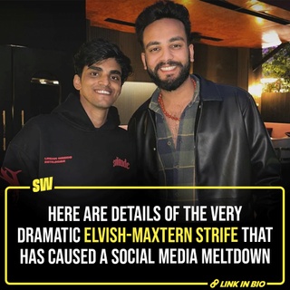 Even if you do not wish to know about it, there’s just too much information about the Elvish Yadav controversy out there. So much so, that you involuntarily know about it – or at least the fact that something is not right. Elvish Yadav, YouTuber and winner of Bigg Boss OTT 2, is facing accusations of assaulting another YouTuber Sagar Thakur, or Maxtern.

That's not it, though - given that a lot has happened since then. 

Click the link in the bio to read more. 

#SWEditDesk

@manyailawadi