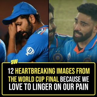 I think we can all agree that seeing team India lose to Australia at the ICC World Cup yesterday was one of the most heartbreaking moments for desis everywhere. 

We had high hopes for a win, but after Rohit Sharma’s dismissal, the match started going in the opposite direction. And ultimately, this left our cricket team in total sadness, which made us sad. 

It's almost been a day since we lost, but we are not over it yet. Honestly, I don't think we ever will be. So, what we are doing about it is looking at some really heartbreaking images from the World Cup finals. Why? Well, as we said, we love to linger on our pain.

That being said, our team played amazingly well in the tournament, and for that, we will always be grateful.

#SWEditDesk #WorldCup #IndVsAus #WorldCupFinal