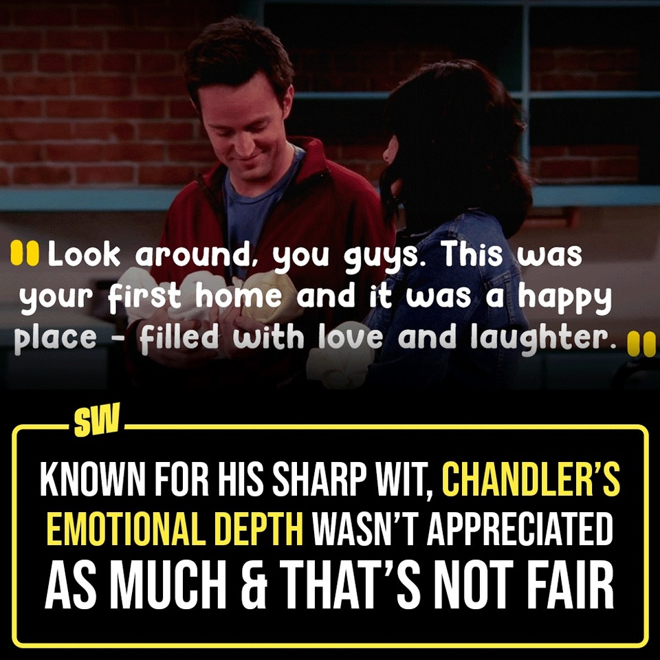Matthew Perry’s demise came as a shock to his several friends, co-stars and fans, including us. It’s so hard to believe that he’s not there anymore and it feels like we lost our own friend. To celebrate his character and his influence in our lives, we have mentioned his most memorable and emotional dialogues and the tears just won't stop flowing. Click the link in the bio to read more.

#SWEditDesk #MatthewPerry #ChandlerBing

@aaliyahjainx
