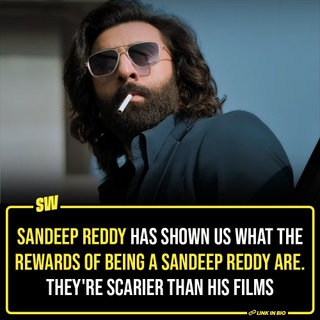 The common theme between all of Sandeep's movies is that love and violence are mutually inclusive. He goes as far as saying that if one has not experienced the freedom to be physically brutal, they have not loved at all. This ties well with the aggressiveness with which he approaches the act of filmmaking. He claims to love it; so naturally, in his world, he is allowed to be as sadistic with his art as he desires and if anyone questions him on that, he does what his protagonists do - come back for revenge…and just like his protagonists, he prevails. I doubt that the success of Animal is where Sandeep is getting his rush from, it has to be the existence of this film.

#SWEditDesk #Animal #SandeepReddyVanga