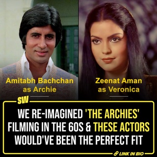 The Archies movie already looks like a comic book coming to life. It is colour, music, food, culture and everything else you’d want it to be. The idea of a fantasy-like town and story set in India of 60s is rather smart, if we think of it. Of course, the one thing that we’ve all been talking about since the first look, is the primary cast of the film. These are young actors who fit into their comic-book alter egos perfectly. This also makes us want to imagine a cast, if the film were actually made in the 60s.

#SWEditDesk #TheArchies