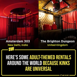 When I first booked a room to be with my boyfriend, I was literally shivering because it was not a common practice back in the day. With time, hotel chains started the concept of couple-friendly rooms and it soon became pretty normal. And now, several rentals have spiced up their apartments that offer a whole range of ‘experiences’. Click the link in the bio to read more.

#SWEditDesk

@aaliyahjainx