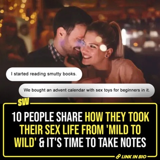 There's no secret recipe to a great sex life. The truth is, for many, their first few times at penetrative sex are not even as exciting as they had hoped for them to be. It's only over time you experiment, discover what works for you, and learn more about your partner, that you reach a stage where're you able to turn up the heat several notches higher.

This is not meant to deplete anybody's excitement around sex; it is just as is. You see, sex is a ceaseless journey of self-discovery and communication. Some people recently acknowledged they were able to take their sex life 'from mild to wild', click the Link in Bio to check out how they did it.

#SWEditDesk