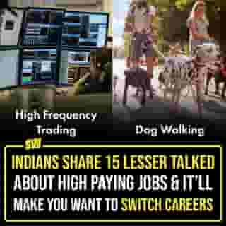 In a fast-paced economy where inflation keeps going north, all you really want is a job that pays you well. These days people want to be fair wages, and rightly so. However, not all jobs pay equally. Jobs that are rooted in science, technology, engineering and management tend to pay higher than those jobs that are based in humanities. Indians on the internet discuss some lesser talked-about jobs that pay you a handsome amount. Click the link in the bio to know about them. 

#SWEditDesk #Jobs