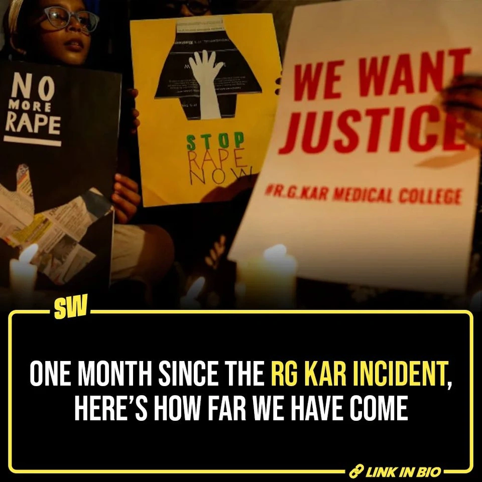 In the past month, so many women have felt heartbroken and hopeless, and then they have tried to carry on with life as one always has to, hoping the collective rage would lead to some change, any change. But then, a rape is recorded and circulated and not enough people are protesting about it and not enough people know about it.

So, if I come back to the previous question, whether things have changed?"

✍️ @sabharwalvas

#SWEditDesk
