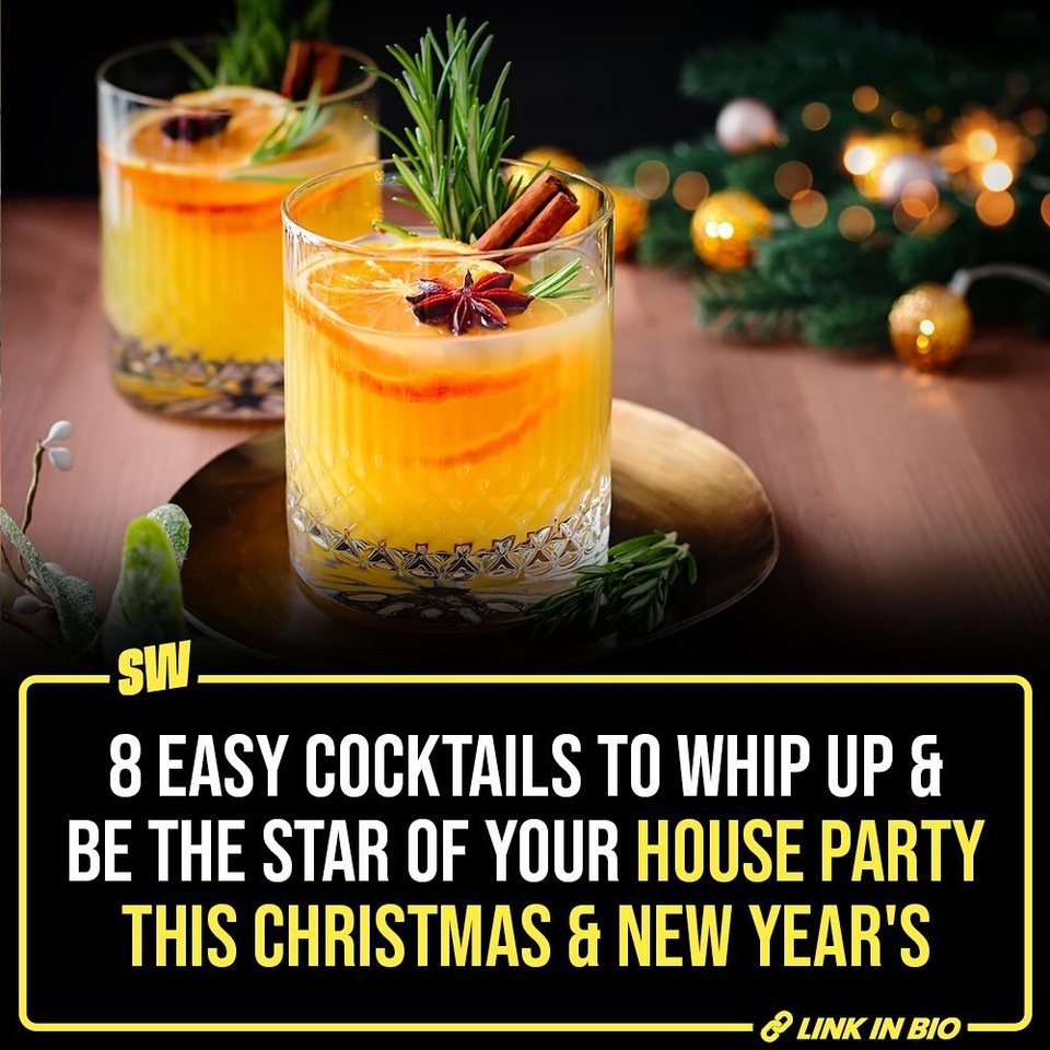 This holiday season you can be the centre of attention for hosting the best house party ever. How? Well, one of the best ways to keep your guests happy is to master a signature dish or drink. If you get the cocktails right, you’re closer than ever to winning people’s hearts over. But also, a good drink adds a whole lot of cheer to a year-end party. So, we’ve curated a couple of recipes for you to try out and serve at your New Year party.

Click the Link in Bio to take a look. 

#SWEditDesk #Cocktails #HouseParty #Christmas #NewYear