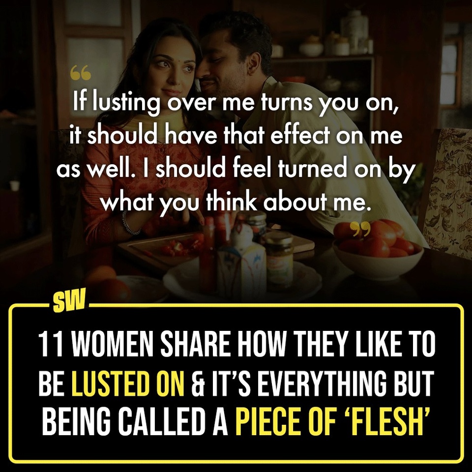 In a recent piece written for a magazine cover shoot with Kareena Kapoor, the writer wrote about the actor’s sex appeal. It’s nice to see women being looked at like that, without being criticized for it. The piece, however received mixed opinions from people. While it was refreshing to see a woman for her sexuality, there are more ways to do it, than using language that paints an almost objectifying image. The discourse is also subjective, but if something is wrong, it’s wrong. However, this also made me think of how lusting over women mostly boils down to a derogatory emotion – which it shouldn’t be. It’s not that women don’t like it, but when it turns into something uncomfortable it’s bound to get negative. To lust is to want someone, and why should women be deprived of that?

So, we asked women what it means to them to be a subject of lust. Click the link in the bio to read what they said.

#SWEditDesk  #NSFW