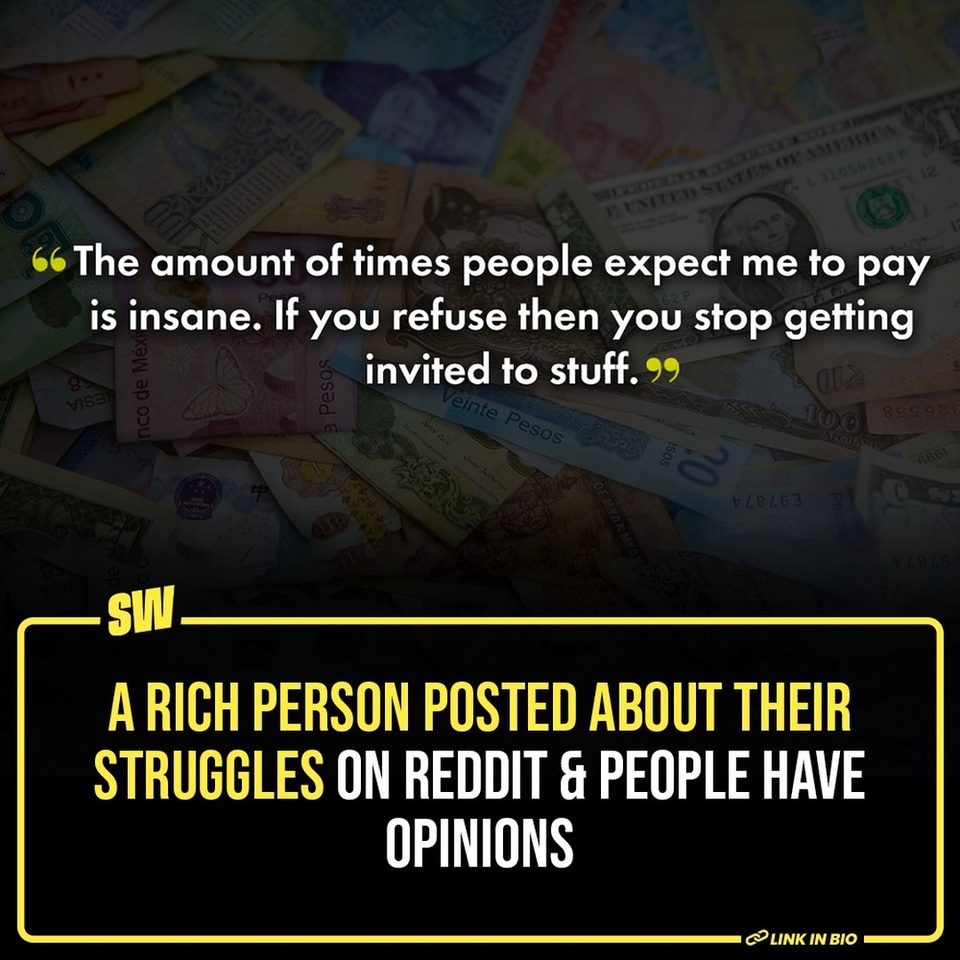It so often happens that we either forget to or don’t acknowledge our privileges because knowing what we have, comes with a lot of awareness. For instance, there are a number of benefits that just come along if you have more money. That’s the thing with generational wealth or just being born with a silver spoon – you are born into a space that you think is accessible to the rest of the world. A recent Reddit post is a reminder.

Click the link in the bio to read more.

#SWEditDesk

@manyailawadi