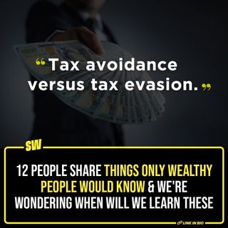 There are some secrets about the world that only the rich and wealthy know. Of course, privilege offers subtle access to a lot of ease in life. Whether that's by having the right contacts or by knowing how to work with money and taxes. The wealthy generally know that the system is rigged and there are certain tricks that can help you 'Houdini' the system! 

Although you and I might not relate to these but, yeah, click the Link in Bio to have a look. 

#SWEditDesk #richpeopleshit