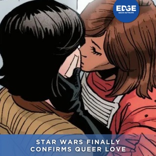 Queer love just took flight in a Star Wars comic.⁠
⁠
Rynn and Preeti had a full “I love you” scene in Star Wars #3—no hiding in the wings.⁠
⁠
?️ Save this moment.⁠
? Tag the rebel pilot you'd ride or die for.⁠
? @EDGEmedianetwork⁠
?⁠
⁠
#StarWars #EDGEgallery #SapphicCanon