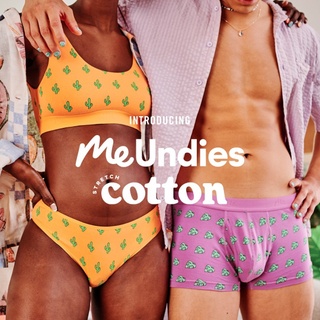 Comfort is something we are all entitled to, and MeUndies designed their new collection with yours in mind. Find your comfort in their sustainable, soft, and organic Stretch Cotton—available in sizes XS-4XL. ☁️ Tap link in bio! #sponsored