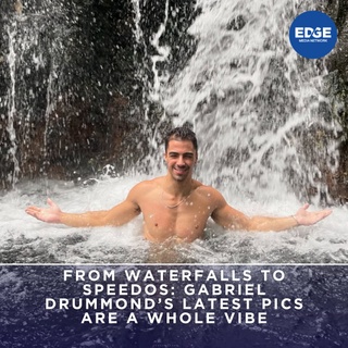 @gabrieldrummond’s Costa Rican escape is pure paradise. ⁠
⁠
Posing under a stunning waterfall in his signature sleek style, the Brazilian model is giving us everything: tropical vibes, sun-soaked charm, and effortless allure. ⁠
⁠
Who else is ready to pack their bags?⁠
⁠
?️ Save and share this post.⁠
? Tap our link in bio to read more⁠
? @EDGEmedianetwork⁠
?: @gabrieldrummond⁠
????
