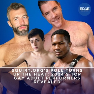 Squirt.org's latest Unplugged poll is out, and they've ranked the top gay adult performers of 2024. ⁠
⁠
From seasoned stars to fresh faces, see who made the list and why fans can't get enough.⁠
⁠
?️ Save and share this post.⁠
? Tap our link in bio to read more⁠
? @EDGEmedianetwork