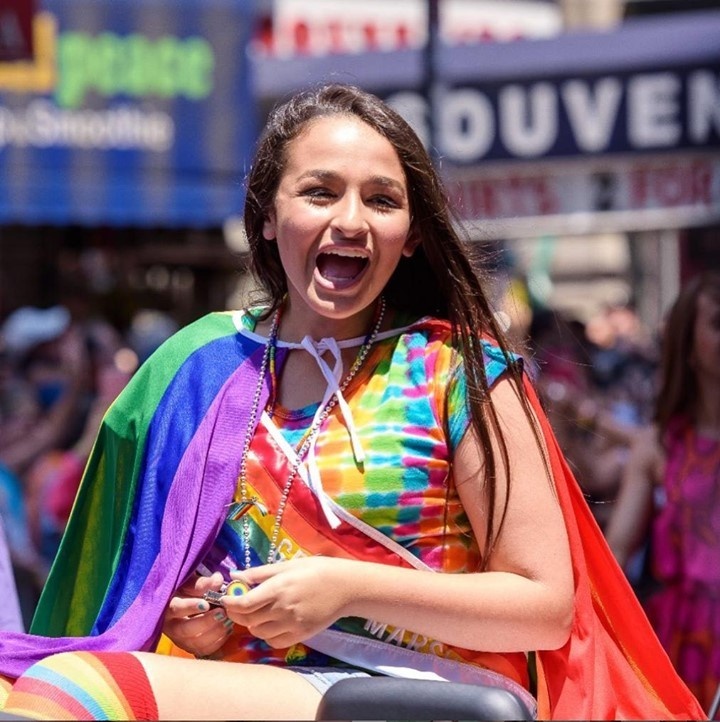 Social media influencer and reality star Jazz Jennings shared a social media post about the "devastating" impact of banning transgender girls, like herself, from participating in sports. Jennings wrote, "when I was 8 years old, I was banned from playing girls soccer for over two years. The ban made me feel excluded, had no merit and negatively affected me and my family." She continued: "Me and my family were devastated, but after 2+ years trans inclusive policy was created. "People argue that transgender women have competitive advantages. This is not true. My personal experiences and many statistics prove this. "Today in 30+ states, including Florida, they are trying to ban transgender people in sports. These bills are discriminatory, increase exclusion, and have no merit." Jennings' post comes on the heels of South Dakota governor Kristi Noem ordering a ban on transgender girls playing on girls' sports teams. Elsewhere in the U.S., governors in Tennessee and Arkansas, as well as the House in West Virginia, have passed laws banning transgender girls from playing on girls' sports teams. Jennings' tweet also includes a clip from "I Am Jazz" in which her father, fighting back tears, reading an email he wrote to an official at the time his 8-year-old daughter was banned from playing on a travel soccer team when she was younger. Her father emotionally implores the official to reconsider. Tap link in bio to continue on @EDGEmedianetwork ?️‍?❤️ (?️: Kevin Schattenkirk @kschatt13, ?: Jazz Jennings / Instagram / @jazzjennings_)