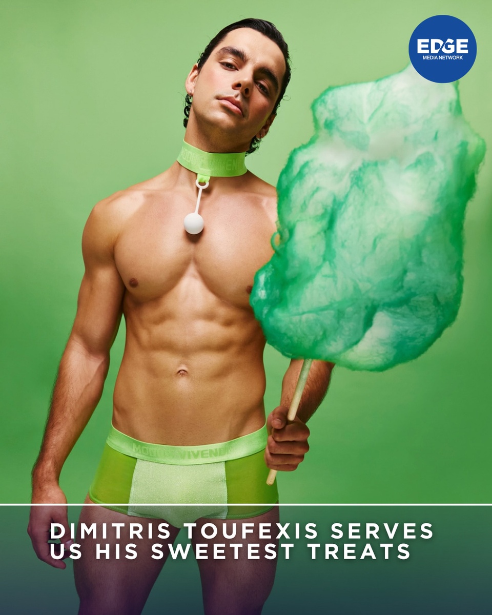 Dimitris Toufexis walked into a candy shop, ripped the shelves off, and wore the wrappers home. ⁠
⁠
The ‘Delusion’ line from Modus Vivendi isn’t just barely-there—it’s barely legal in three states. Sparkle, sheer, and a lollipop tucked right where the laws get blurry. ⁠
⁠
? Save and share this post. ⁠
? Tap our link in bio to read more ⁠
? @edgemedianetwork