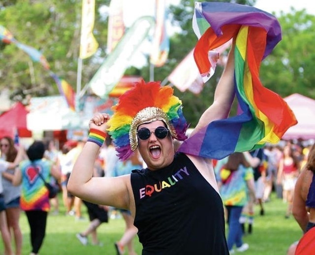 The COVID crisis is slowly starting to recede, but — as with the struggle for equality — the work isn't over. After 2020's Pride celebrations saw delays, cancellations, and virtual editions, 2021 will see some Pride events return to in-person gatherings while others remain online. Either way, this year's Pride season will bring new innovations and prove all over again the LGBTQ community's creativeness, determination, strength and resilience. Tap link in bio to see some upcoming Pride highlights on @EDGEmedianetwork ?️‍?? (?️: Kilian Melloy / @dragelruairi , ?: St. Pete Pride)