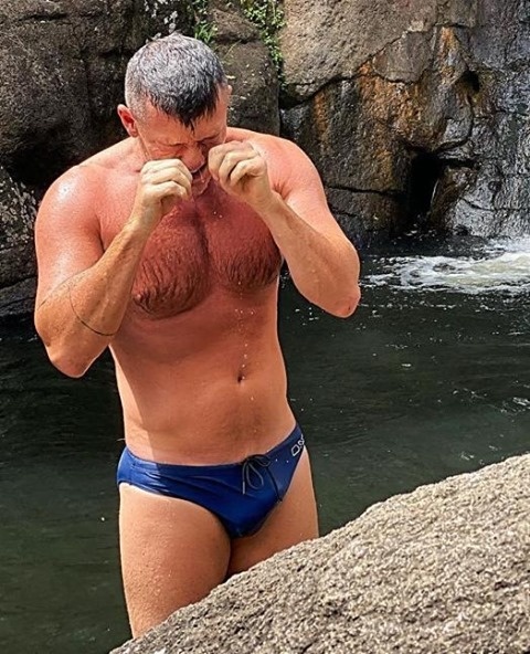 If you need a distraction, out actor Luke Evans may have you covered. Not long after rumors that he split up from his boyfriend, the "Ma" star took to Instagram Saturday to share a photo of himself in a blue speedo while standing near a waterfall. Tap link in bio to continue on @EDGEmedianetwork ??⁠
⁠
?: Luke Evans / Instagram⁠
