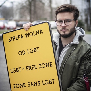 The European Parliament has overwhelming adopted a resolution declaring the entire 27-member European Union a "freedom zone" for LGBT people, an effort to push back on rising homophobia in Poland and elsewhere. The parliament announced Thursday that there were 492 ballots in favor of the resolution and 141 against in a vote that came after a debate in a session of parliament in Brussels on Wednesday. The resolution came largely in reaction to developments over the past two years in Poland, where many local communities have adopted largely symbolic resolutions declaring themselves free of what conservative authorities have been calling "LGBT ideology." These towns say they are seeking to protect traditional families based on unions of men and women, but LGBT rights activists say the designations are discriminatory and make gays and lesbians feel unwelcome. The areas have come to be colloquially known as "LGBT-free zones." The resolution is the work of a cross-party group in the European Parliament, the LGBTI Intergroup. The Polish government has denounced the resolution. It argues that Poland, as a sovereign nation and a society more conservative than many Western European countries, has the right to defend its traditional family values based on a long attachment to Roman Catholicism. It accuses the EU lawmakers of overstepping their jurisdiction. The government also has argued that the rates of hate crimes are lower in Poland than in many countries in Western Europe. However, LGBT rights activists say this is impossible to measure. Kuba Gawon, who has been documenting local anti-LGBT resolutions with the group Atlas of Hate, said that there is no mention in the Polish penal code specifically about homophobic crimes, so police do not keep statistics of such crimes. Tap link in bio to continue on @EDGEmedianetwork ?️‍?? (?: Bart Staszewski, an LGBT activist, holds up a sign he uses to protest anti-LGBT resolutions, in Warsaw, Poland / AP Photo/Czarek Sokolowski)