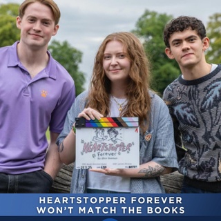 Heartstopper creator Alice Oseman says the new Heartstopper Forever movie won’t match the books ?⁠
Nick & Charlie hive, how we feeling?⁠
⁠
?️ Save and share this post.⁠
? Tap our link in bio to read more⁠
? @EDGEmedianetwork