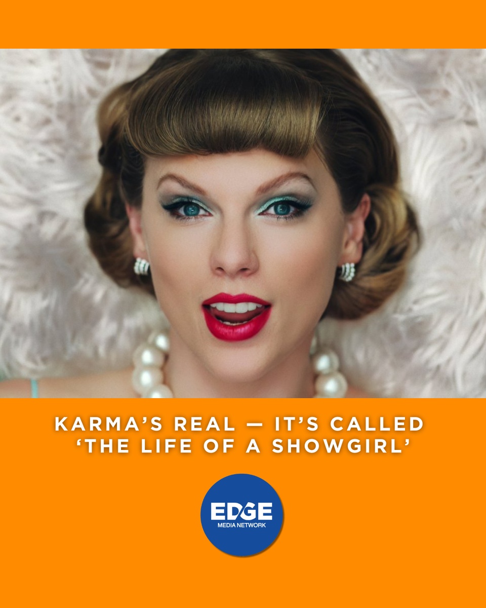 Taylor Swift just announced her 12th album 'The Life of a Showgirl' at 12:12 a.m. — mint-green briefcase, orange letters, Karma unlocked. ⁠
⁠
? It’s her first release since taking full control of her entire catalog, and the Swiftie-to-showgirl pipeline has never looked stronger. ⁠
⁠
? Drag performers everywhere… prepare for inspiration.⁠
⁠
#TaylorSwift
