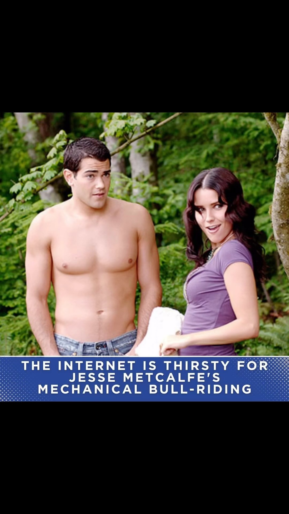 ? realjessemetcalfe breaking the internet one mechanical bull ride at a time! ⁠
⁠
? The “Desperate Housewives” and “John Tucker Must Die” star rocked a tight tank top and cowboy boots while holding on for dear life, all to the beat of New Order’s “Blue Monday.” ? ⁠
⁠
Talk about a wild ride! From his days as John Tucker to making us swoon on TikTok, Jesse knows how to keep things entertaining. ?⁠
⁠
?️ Save and share this post.⁠
? Tap our link in bio to read more⁠
? @EDGEmedianetwork⁠
?: realjessemetcalfe