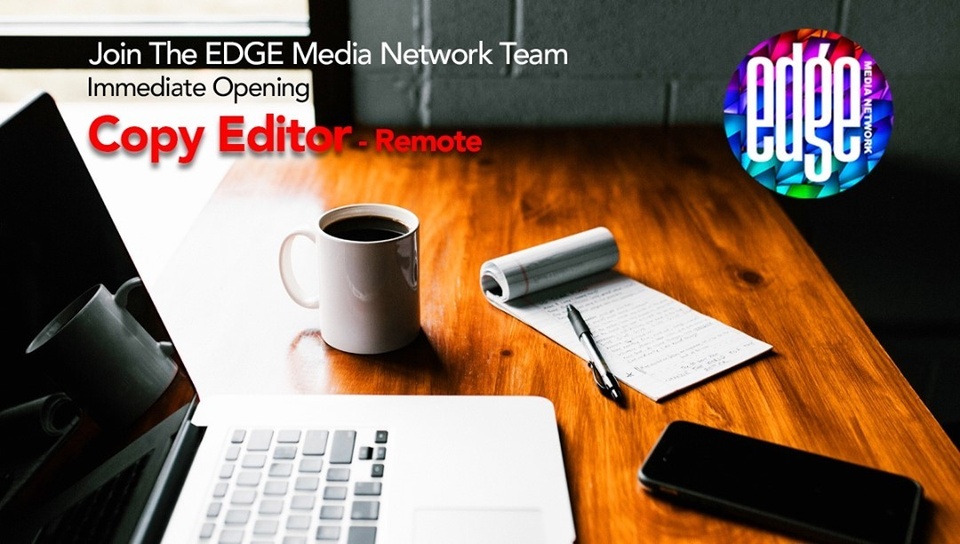 Want to join the EDGE team? We're seeking a part time morning copy editor from 11 a.m. - 1 p.m. (EST).  Tap link in bio to apply!⁠
