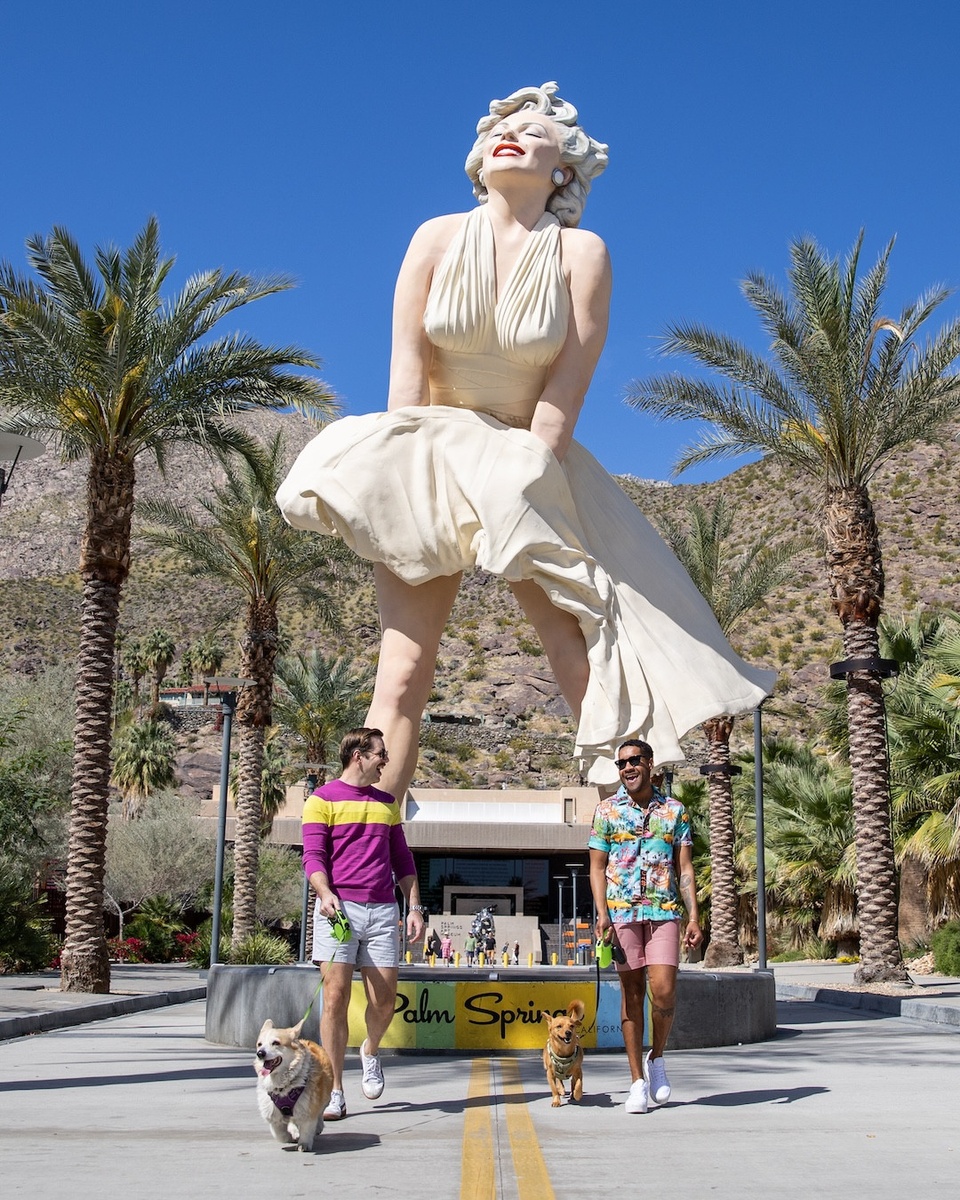 Traveling with your dog can sometimes be a pain, but in @visitpalmsprings, it just works. Here, you don’t have to sacrifice the good stuff like a stylish hotel, going out for happy hour or hikes with jaw-dropping views, just because you’ve got your dog with you.⁠
⁠
If you're still searching for an early summer getaway, now's your time to book your visit to this dog-friendly desert paradise. It's welcoming, it’s easy, and it’s got that “we get you” energy from the moment you arrive.⁠
⁠
Link in bio to start planning your much-needed OOO time today! #sponsored
