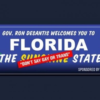 The Human Rights Campaign (@humanrightscampaign) rolled out a new billboard campaign last week in Tampa, Tallahassee, and Orlando, condemning Florida's "Don't Say Gay" law. As reported by The Hill, a total of seven billboards have gone live that welcome people to Florida "The Sunshine 'Don't Say Gay or Trans' State." HRC said in a news release that more billboards are scheduled to go up in South Florida over the next few days. "Florida's 'Don't Say Gay or Trans' law is outrageous and discriminatory. It needs to be repealed immediately," HRC Interim President Joni Madison said in a statement. "This billboard campaign is designed to make people confront what this terrible law really does: censor and silence educators and isolate LGBTQ+ students and their families." Once "Don't Say Gay" takes effect this summer, Florida parents will have greater authority to challenge learning materials and any school district believed to violate the measures stated in the law about gender ideology and sexuality.⁠
⁠
Tap link in bio to continue on @EDGEmedianetwork⁠
??❤️??️‍?⁠
?️: Emell D. Adolphus / @goodnightdetroit ⁠
?: Human Rights Campaign @humanrightscampaign