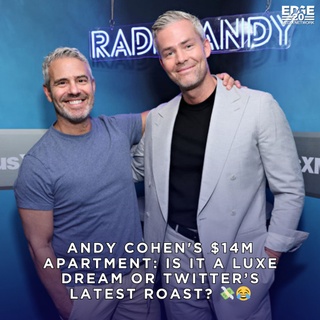 @bravoandy is selling his West Village crib for a cool $14 million! ?️ ⁠
⁠
Apparently, you too can live like a Bravo king, minus the Real Housewives drama—though good luck figuring out what to do with those 4 merged apartments! ? ⁠
⁠
The internet's got mixed feelings, but let’s be honest, it’s like moving into a magazine... if that magazine had 3,500 square feet and no backyard!⁠
⁠
⁠
?️ Save and share this post.⁠
? Tap our link in bio to read more⁠
? @EDGEmedianetwork⁠
?: @bravoandy
