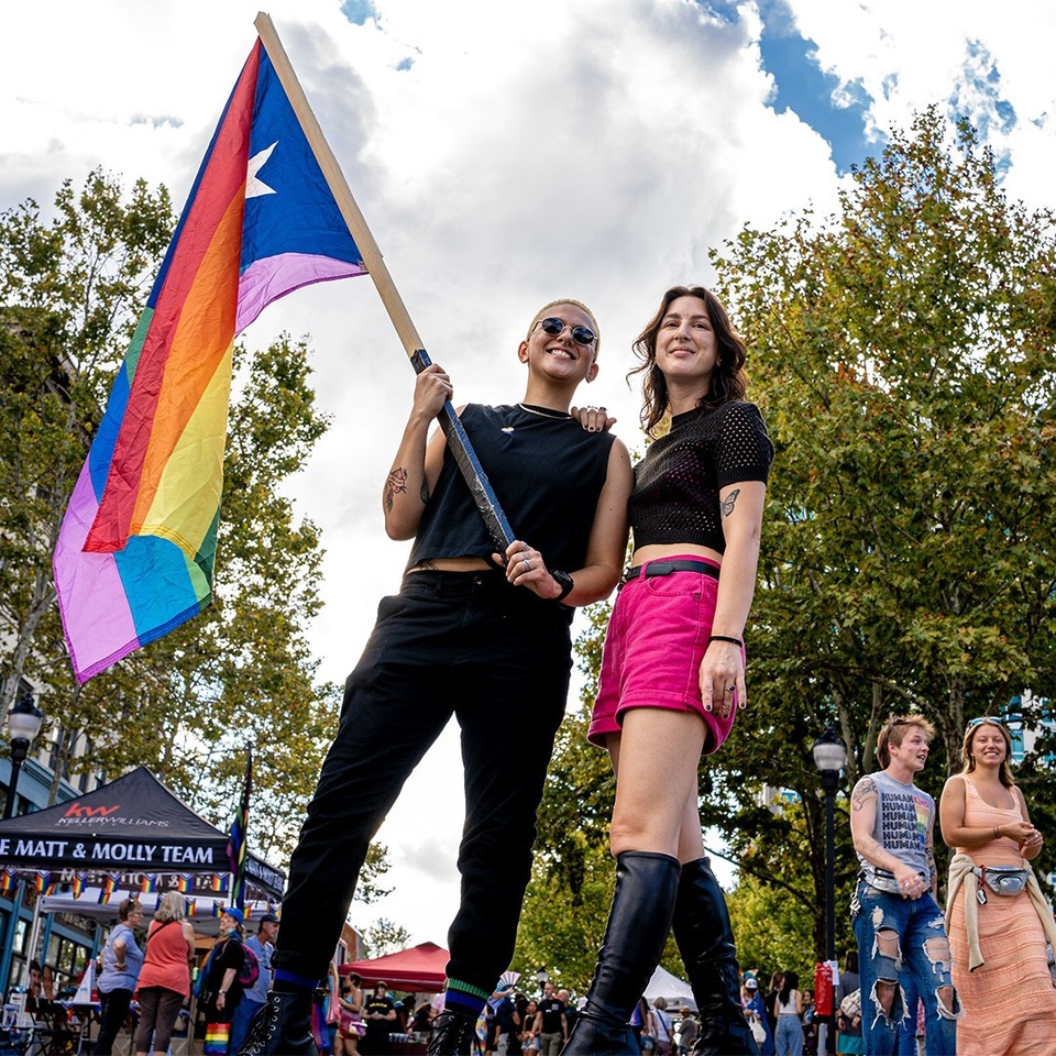 Asheville, NC, keeps Pride Month going past June by hosting the Blue Ridge Pride Festival every September. Over 10,000 LGBTQ+ community members and allies fill the streets to celebrate the legacy of creativity and self-expression that flows through this legendary Appalachian city. Tap link in bio for more! #sponsored by @VisitAsheville