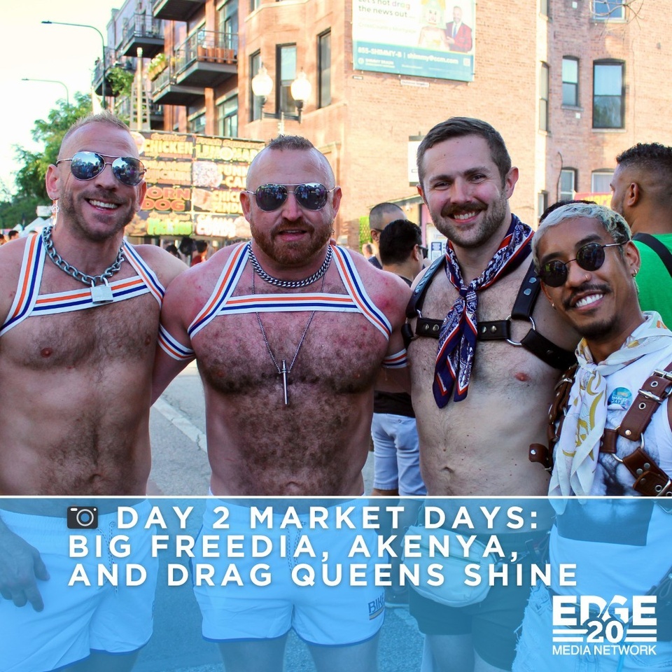 Day two of @marketdayschicago turned up the heat in the Windy City! ? ⁠
⁠
From Big Freedia’s high-energy performance to Akenya’s soulful sounds, the stages were on fire. ⁠
⁠
And let's not forget the fabulous drag shows that kept everyone entertained and dancing all day long. ?? ⁠
⁠
The music was bumping, the vibes were electric, and the crowd couldn’t get enough of the sunny celebration. ⁠
⁠
Whether you were there dancing under the sun or catching it all online, this was a day to remember! ?⁠
⁠
?️Save this post and tag your crew⁠
?️Tap our link in bio to see the rest of the photos on @EDGEmedianetwork.⁠
?️‍⚧️?????️‍?⁠
? - @marketdayschicago