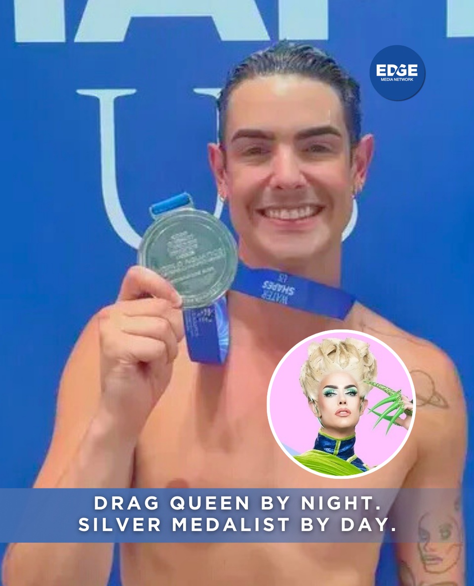 Drag Race star Gia Metric just won silver at the World Aquatics Masters in Singapore. ✨⁠
⁠
Drag queens don’t just slay stages — they slay podiums too.⁠
#GiaMetric ⁠
