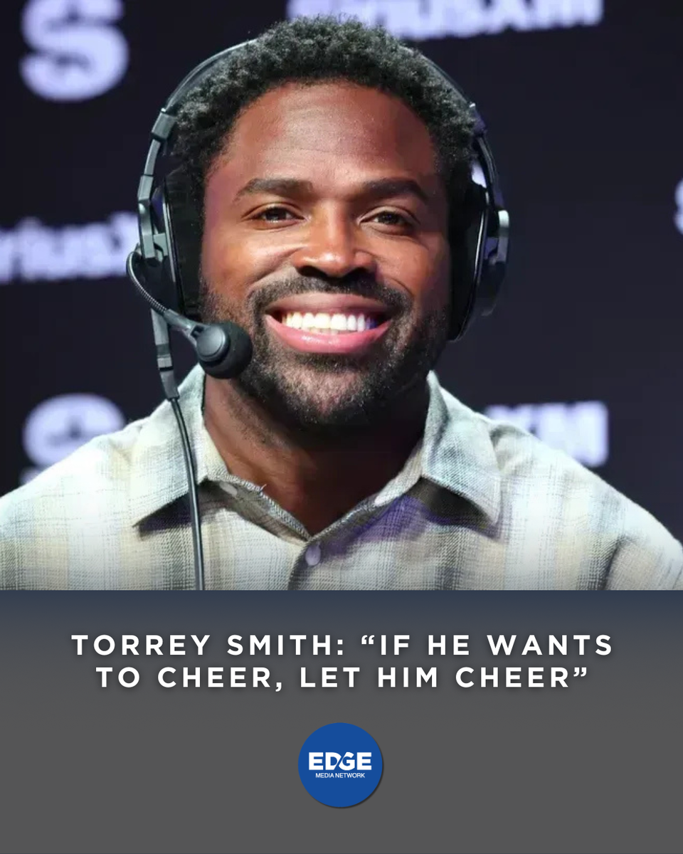 Torrey Smith just made the NFL a little gayer — in the best way. The Super Bowl champ shut down tired stereotypes and backed male cheerleaders with a mic-drop message: if he wants to cheer, let him cheer. Simple, loud, and exactly what the league needs to hear. ⁠
⁠
?️ Save & share for later ⁠
? Full story via our main page ⁠
? @EDGEmedianetwork ⁠
⁠
Do you think the NFL is finally ready for full inclusion on and off the field?⁠
⁠
#TorreySmith 