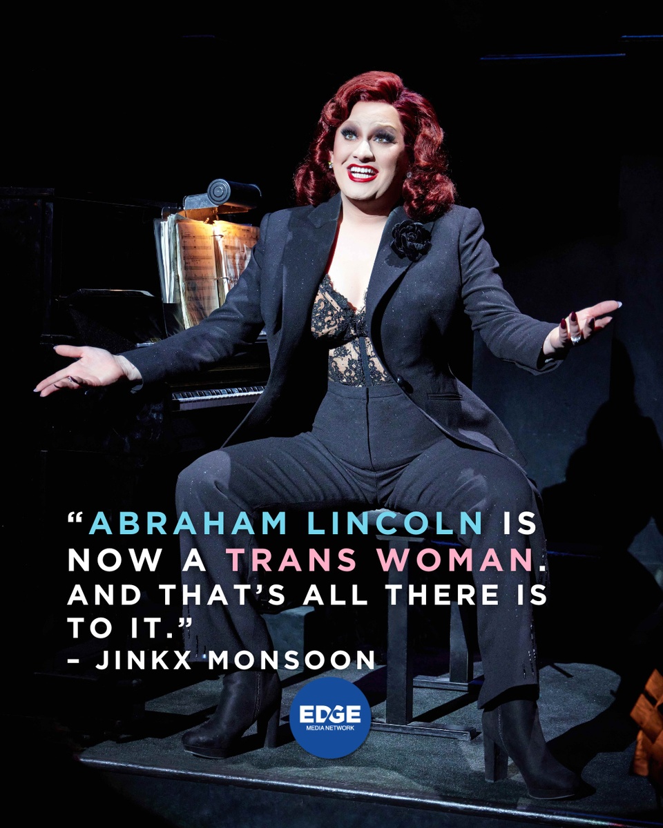 @thejinkx has spoken—and we’re loud about it. ⁠
On ‘Good Morning America,’ she flipped a promo for ‘Oh Mary!’ into a campy, clear read on who gets to write history: “Since lawmakers get to rewrite history, why can’t I?” ⁠
⁠
If that lands for you, keep it in circulation—save, share, tell a friend. ⁠
⁠
#OhMary #JinkxMonsoon #GoodMorningAmerica #LGBTQHistory #Broadway
