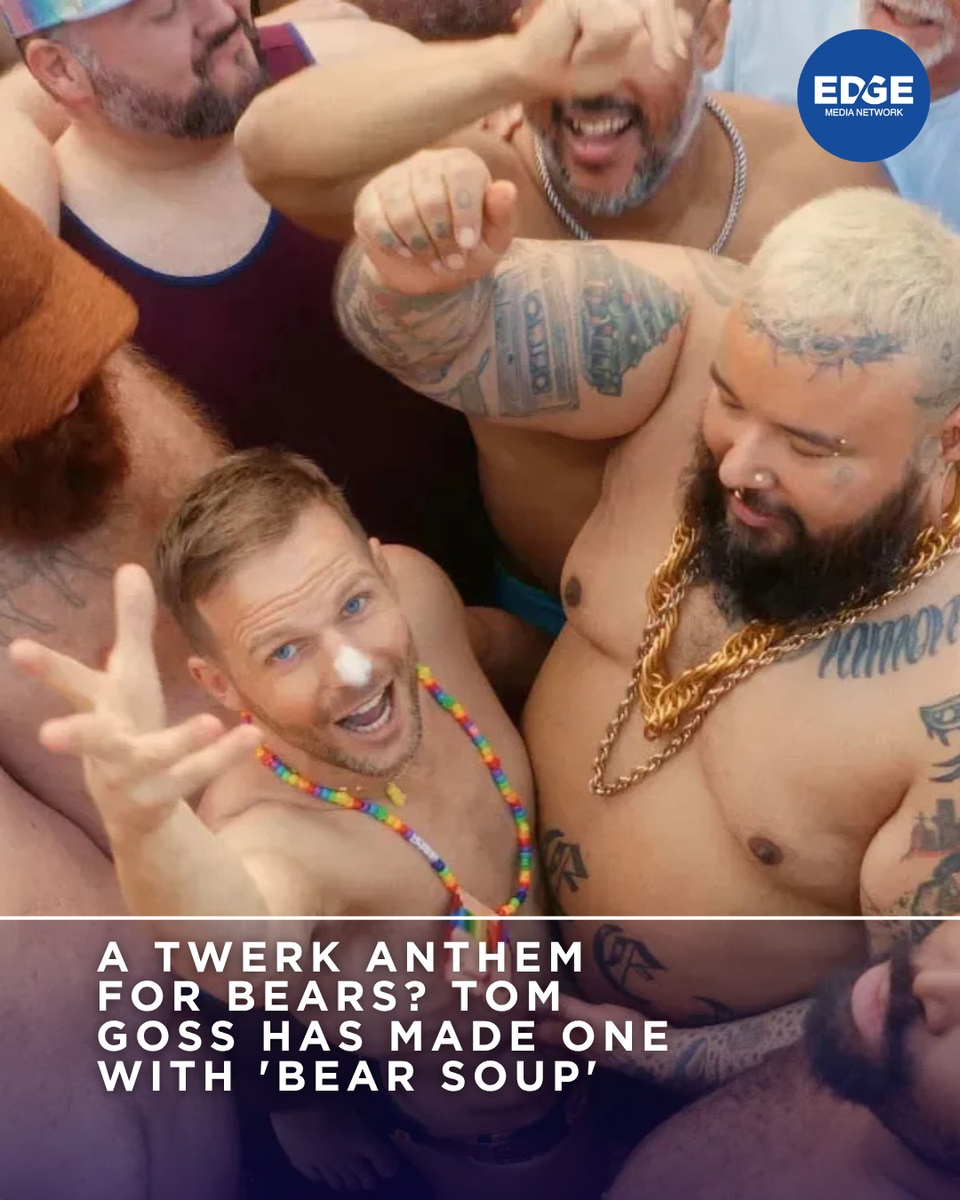 Tom Goss just dropped a twerk anthem for the bear fam, and it’s wetter, wilder, and way more body-positive than your average pool party. ⁠
⁠
From belly-bounce choreography to towel-snatching chaos, ‘Bear Soup’ is giving sweaty joy, radical fun, and serious grown crush energy. ⁠
⁠
Call it a splash zone for the soul. ⁠
⁠
? Save and share this post. ⁠
? Tap our link in bio to read more ⁠
? @edgemedianetwork⁠
?️‍⚧️?️‍????❤️