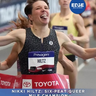 They just won their sixth straight U.S. 1,500m title, clocking 4:03.15 with a brutal last-lap kick. Nikki Hiltz is making history on their own terms—and looking calm doing it.⁠
⁠
Send this to someone who still thinks non-binary athletes can’t dominate.⁠
? Tap @edgemedianetwork for more⁠
⁠
#NikkiHiltz