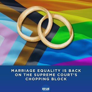 They said it wouldn’t happen. ⁠
⁠
Now the U.S. Supreme Court could take up a case to overturn the ruling that legalized same-sex marriage. ⁠
⁠
#MarriageEquality