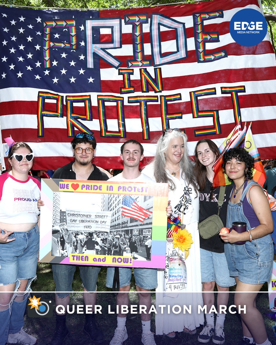 No cops. No corporations. Just collective joy and sweaty resistance.⁠
⁠
The Queer Liberation March took over NYC —with drums, chants, and bodies that don’t back down. ⁠
⁠
From the AIDS Memorial to Lenape Circle, this was protest and pleasure. ⁠
⁠
We saw family, rage, communion, and the kind of pride you can’t package.⁠
⁠
Swipe for a taste—then hit the link in bio for the full album.⁠
⁠
?️ Save and share this post.⁠
? Tap our link in bio to read more⁠
? @EDGEmedianetwork⁠
? by @jwilson77