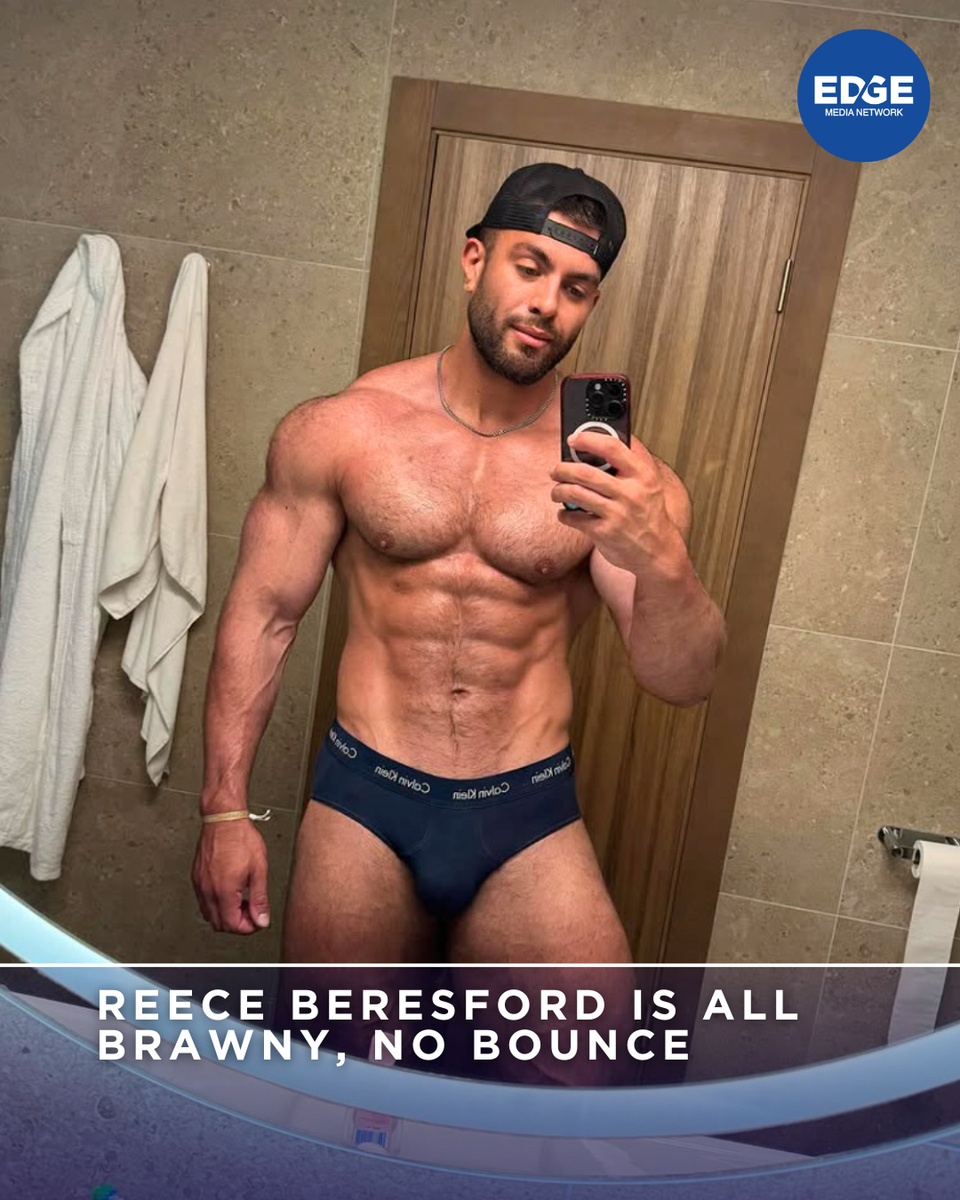 @reecedberesford is giving full Brawny lumberjack fantasy—6'5", 280 lbs, and built like a worksite hazard with a six-pack. ⁠
⁠
The thighs? Walnut-shell carved. ⁠
⁠
The vibe? Less paper towels, more happy trail. ⁠
⁠
Catch him flexing, serving heavy-duty energy on the daily. ⁠
⁠
? Save and share this post. ⁠
? Tap our link in bio to read more ⁠
? @EDGEmedianetwork ⁠
?: @reecedberesford