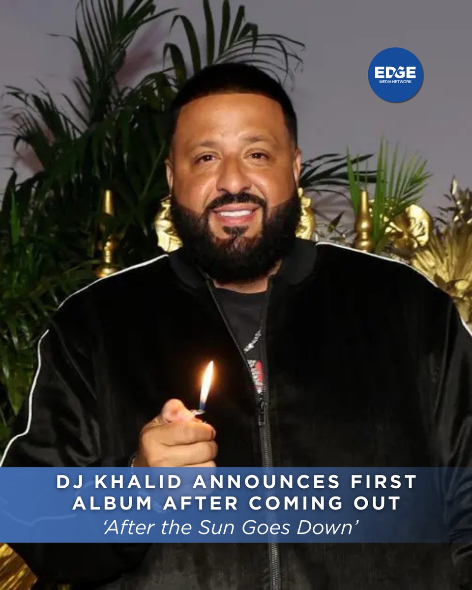 Khalid just announced his first album since coming out — After the Sun Goes Down. ⁠
Queer Khalid era officially loading.⁠
#DJKhalid ⁠
